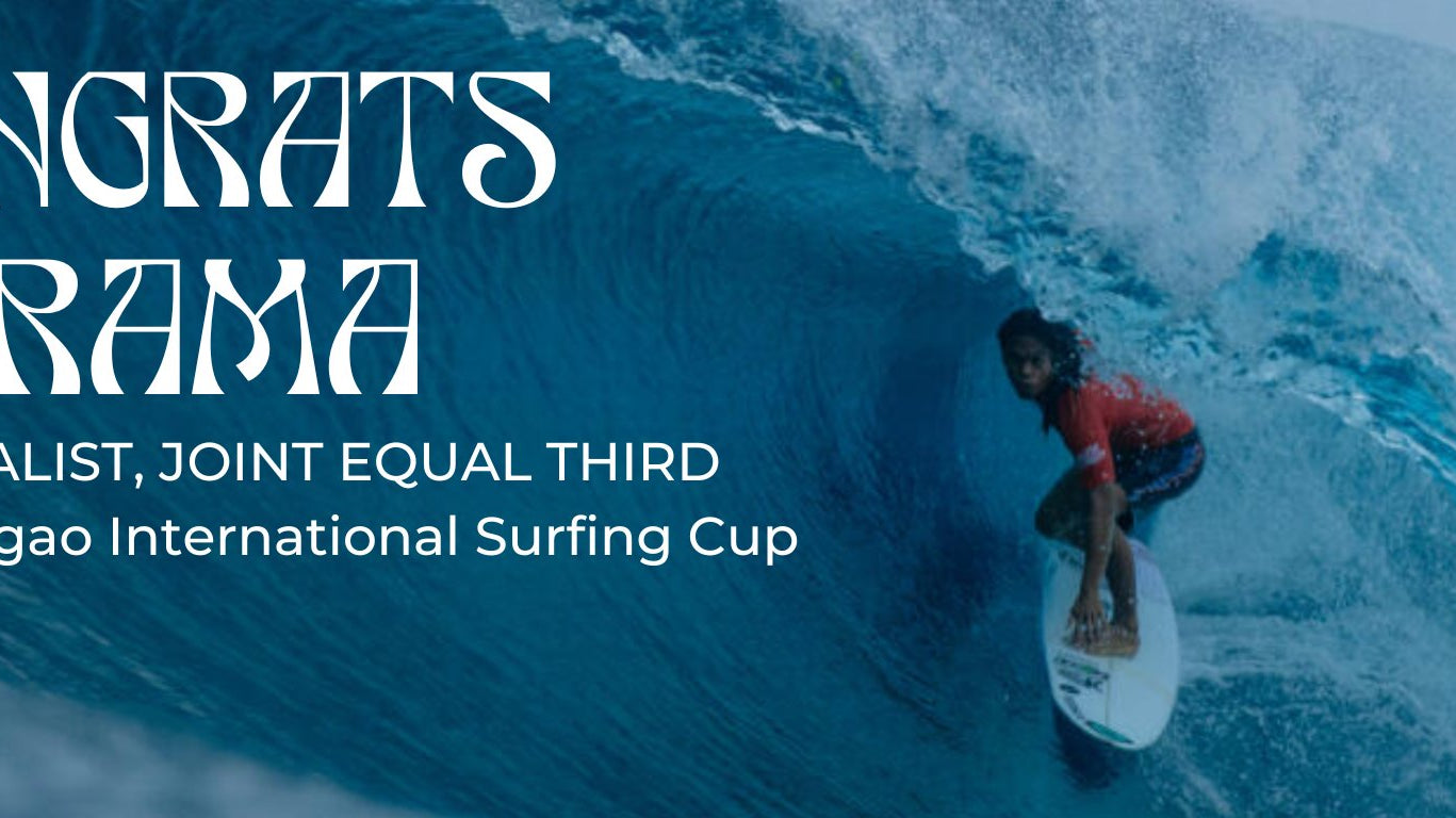 Congrats Marama semi-finalist, joint equal third. - KS Boardriders Surf Shop