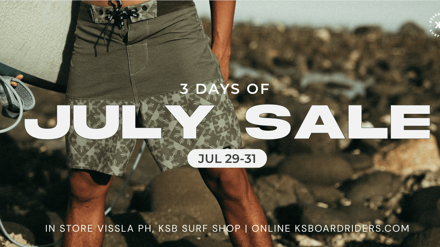 3 Days of July: Kudo Surf Boardrider’s Mid-Year Sale Inspired by Siargao’s Legendary Swell (July 29–31)