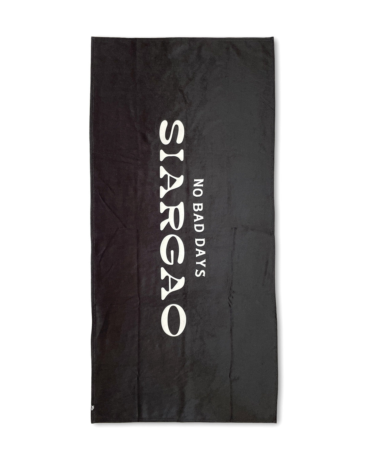 KS No Bad Days Beach Towel - Black - Front