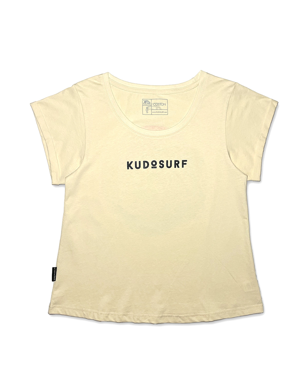 KS Women's Big Swell Graphic Tee - Cream - Front