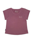 KS Women's Paradise At Sea Graphic Tee - Plum Purple- Front