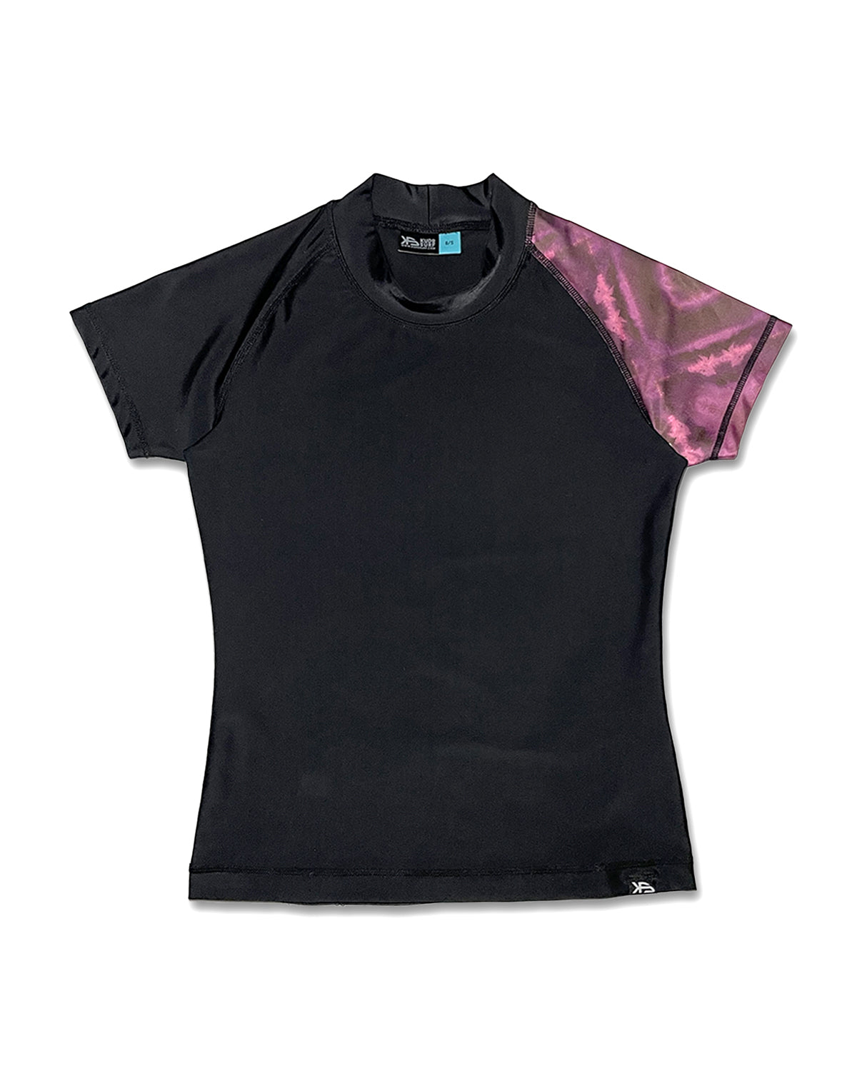 KS Women's Tanya Short Sleeve Rashie - Plum Purple - Front