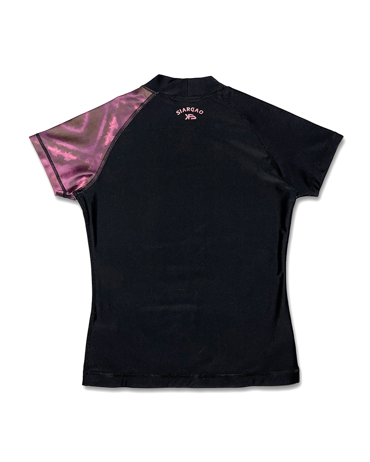 KS Women's Tanya Short Sleeve Rashie - Plum Purple - Back