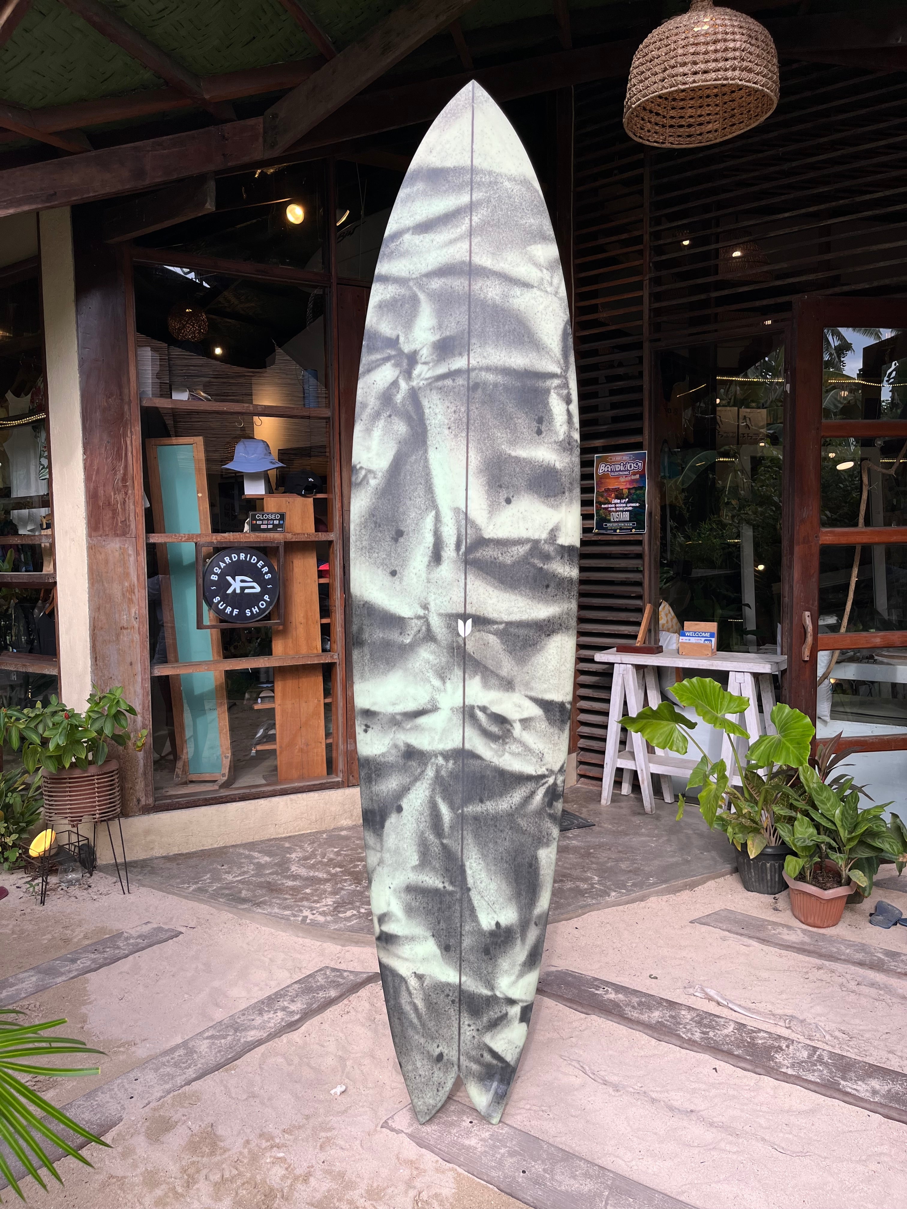 Dandoy 8'0 Mid Fish Surfboard - KS Boardriders Surf Shop