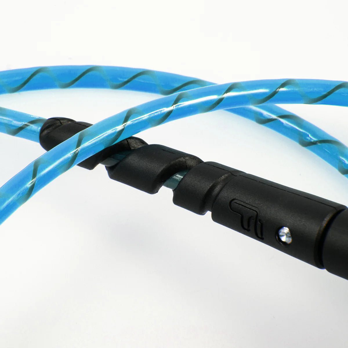 FCS Freedom Helix 9’ All Round Ankle Leash (Blue/Black) - KS Boardriders Surf Shop