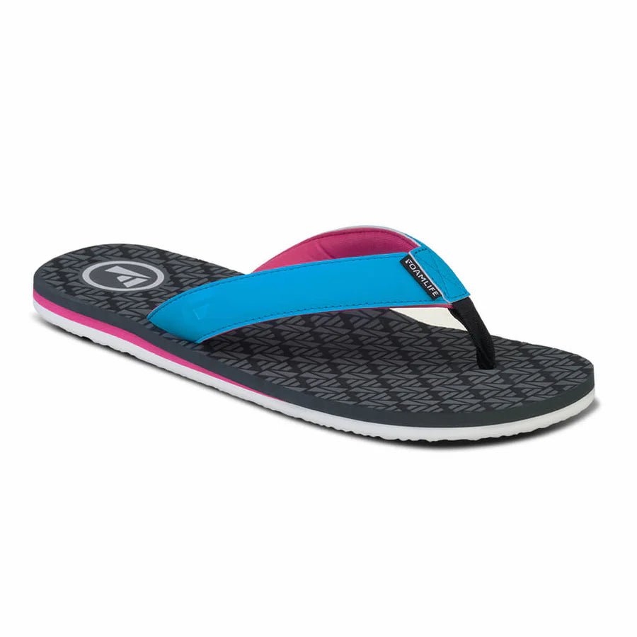 Foamlife Tradd Mens Flip Flops (SlateGrey) - KS Boardriders Surf Shop