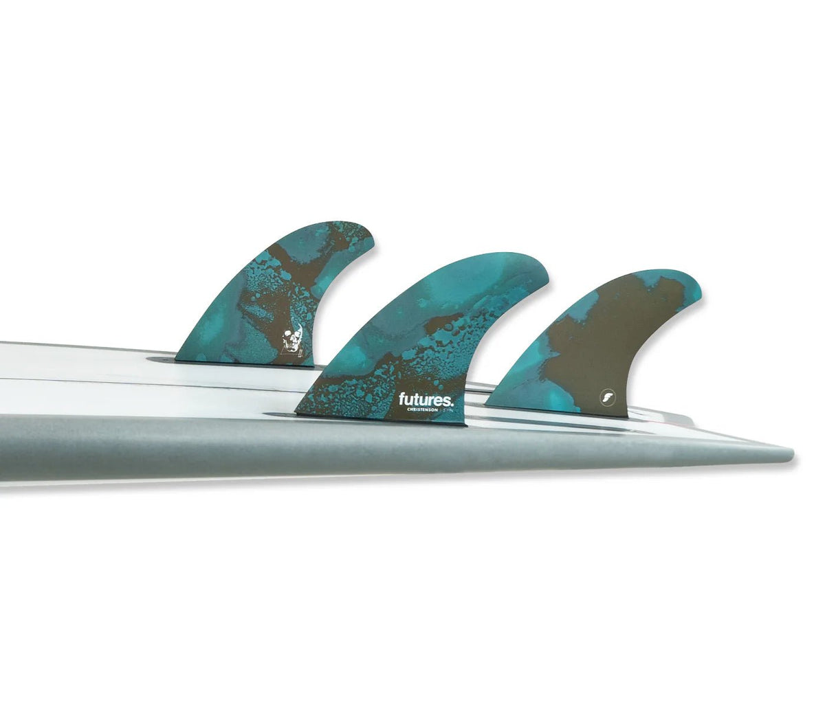 Futures Christenson 5 - Fin (Blue/Brown) - KS Boardriders Surf Shop