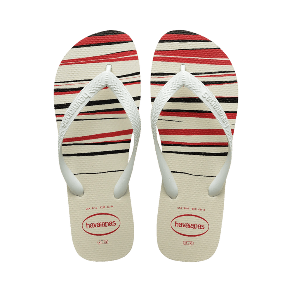 Havaianas Mens Top Basic Flip Flops (White) - KS Boardriders Surf Shop