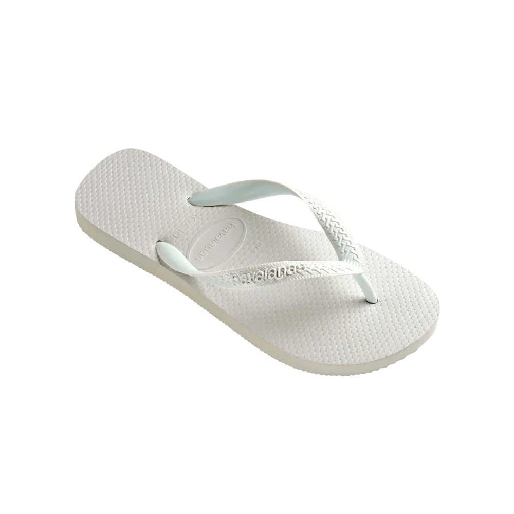 Havaianas Unisex Top Flip Flops (White) - KS Boardriders Surf Shop