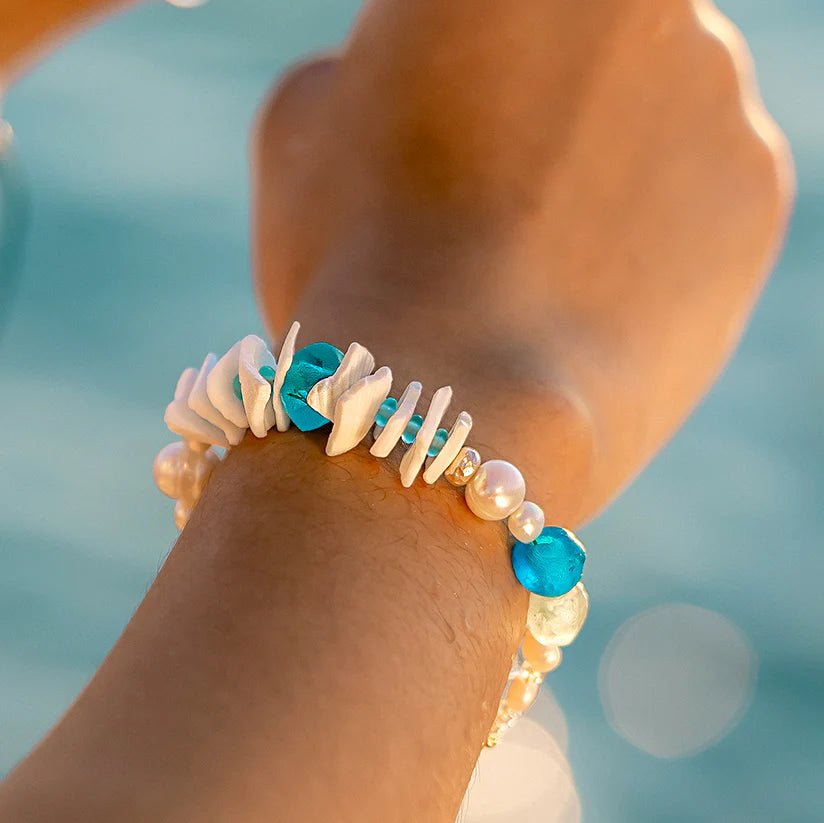 Isla PH Amansinaya Recycled Beach-Glass Bracelet - KS Boardriders Surf Shop
