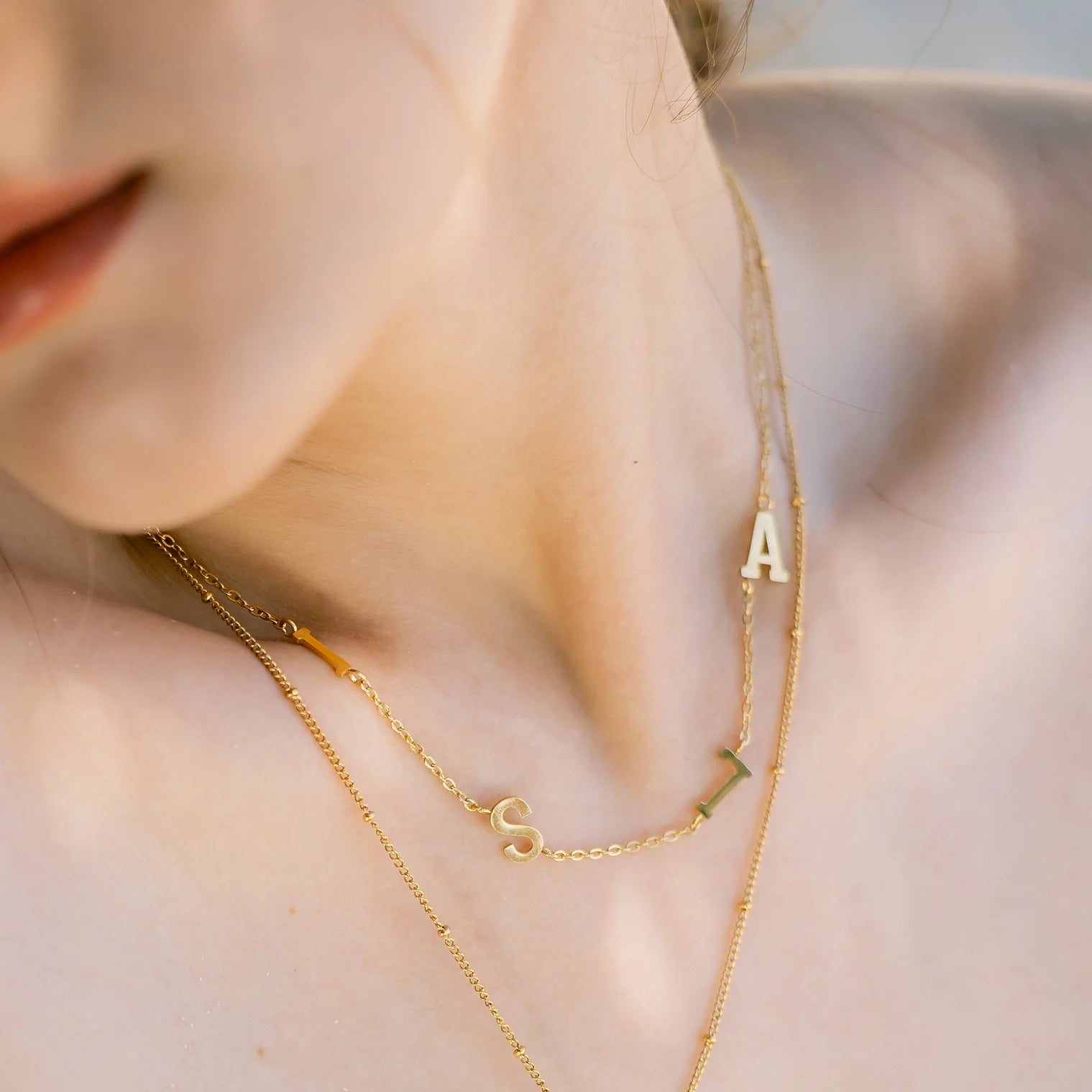 Isla PH I - S - L - A Layering Necklace - KS Boardriders Surf Shop