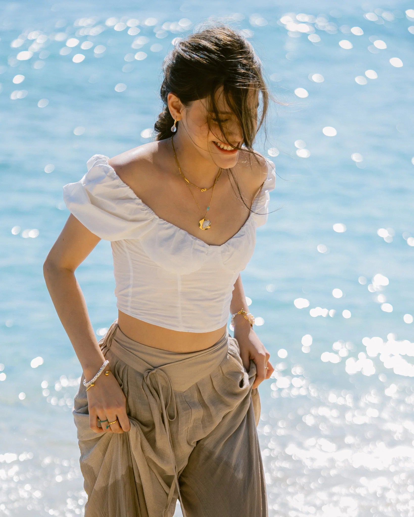 Isla PH I - S - L - A Layering Necklace - KS Boardriders Surf Shop