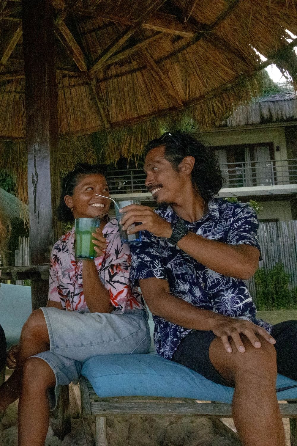 KS Betty Womens Top (Pink Palms) - KS Boardriders Surf Shop