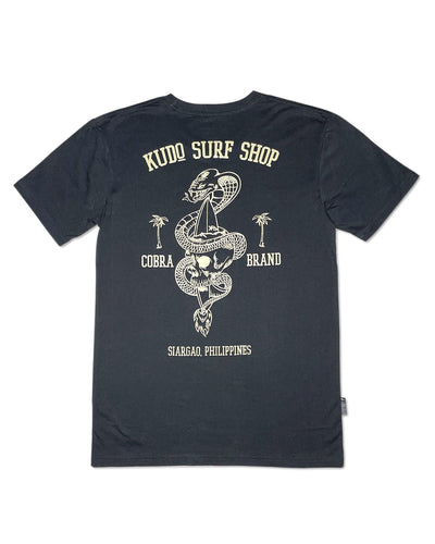 KS Cobra Mens Tee (Black) - KS Boardriders Surf Shop