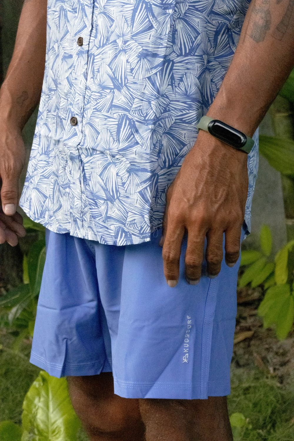 KS Jimo Mens Top (Light Blue Anahaw) - KS Boardriders Surf Shop