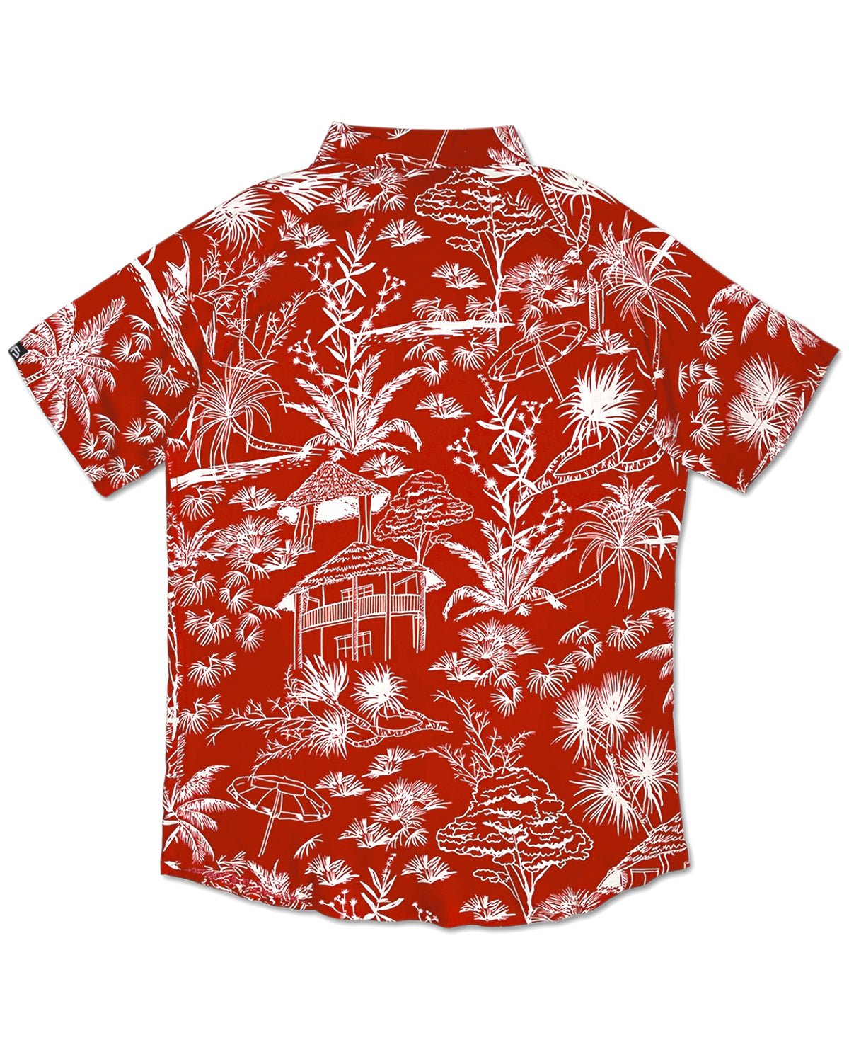 KS Jimo Mens Top (Red Kubo) - KS Boardriders Surf Shop