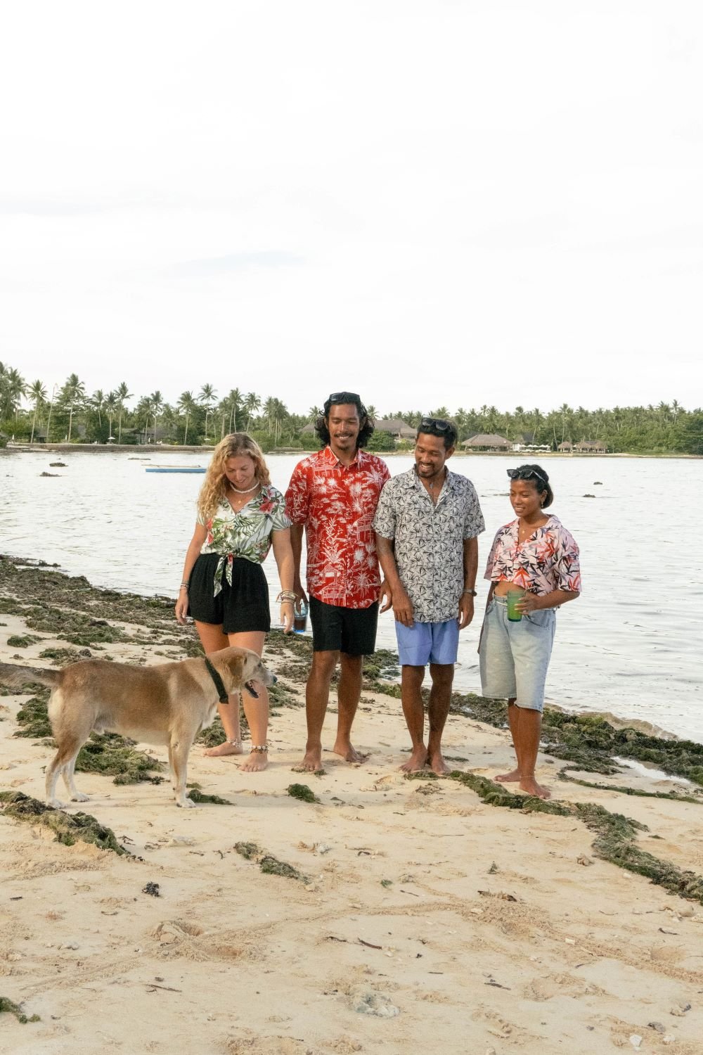 KS Jimo Mens Top (Red Kubo) - KS Boardriders Surf Shop