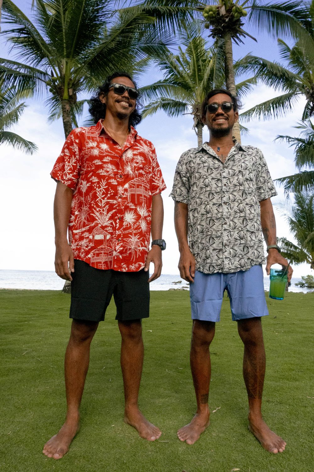 KS Jimo Mens Top (Red Kubo) - KS Boardriders Surf Shop