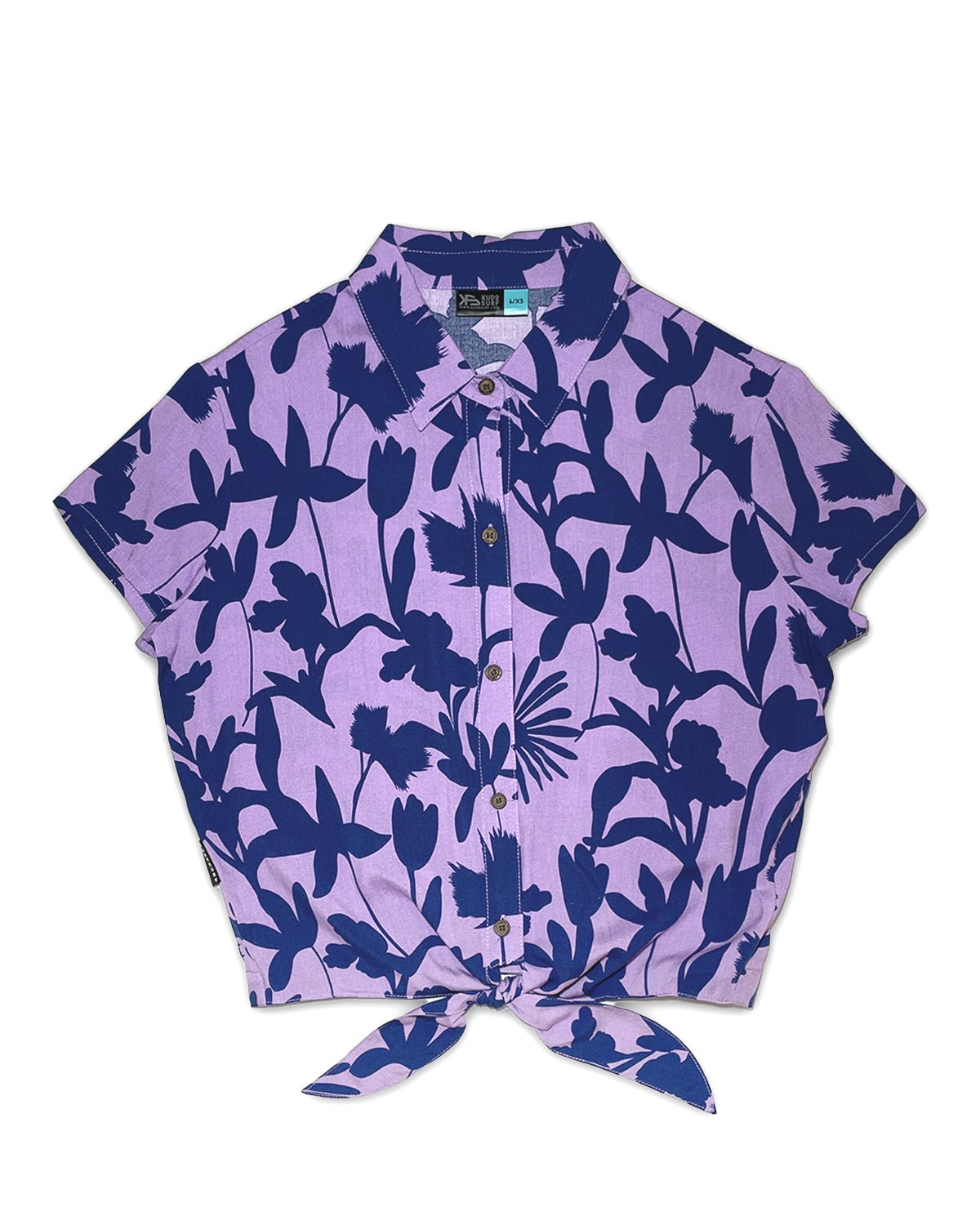 KS Leilani Womens Top (Lavender Bloom) - KS Boardriders Surf Shop