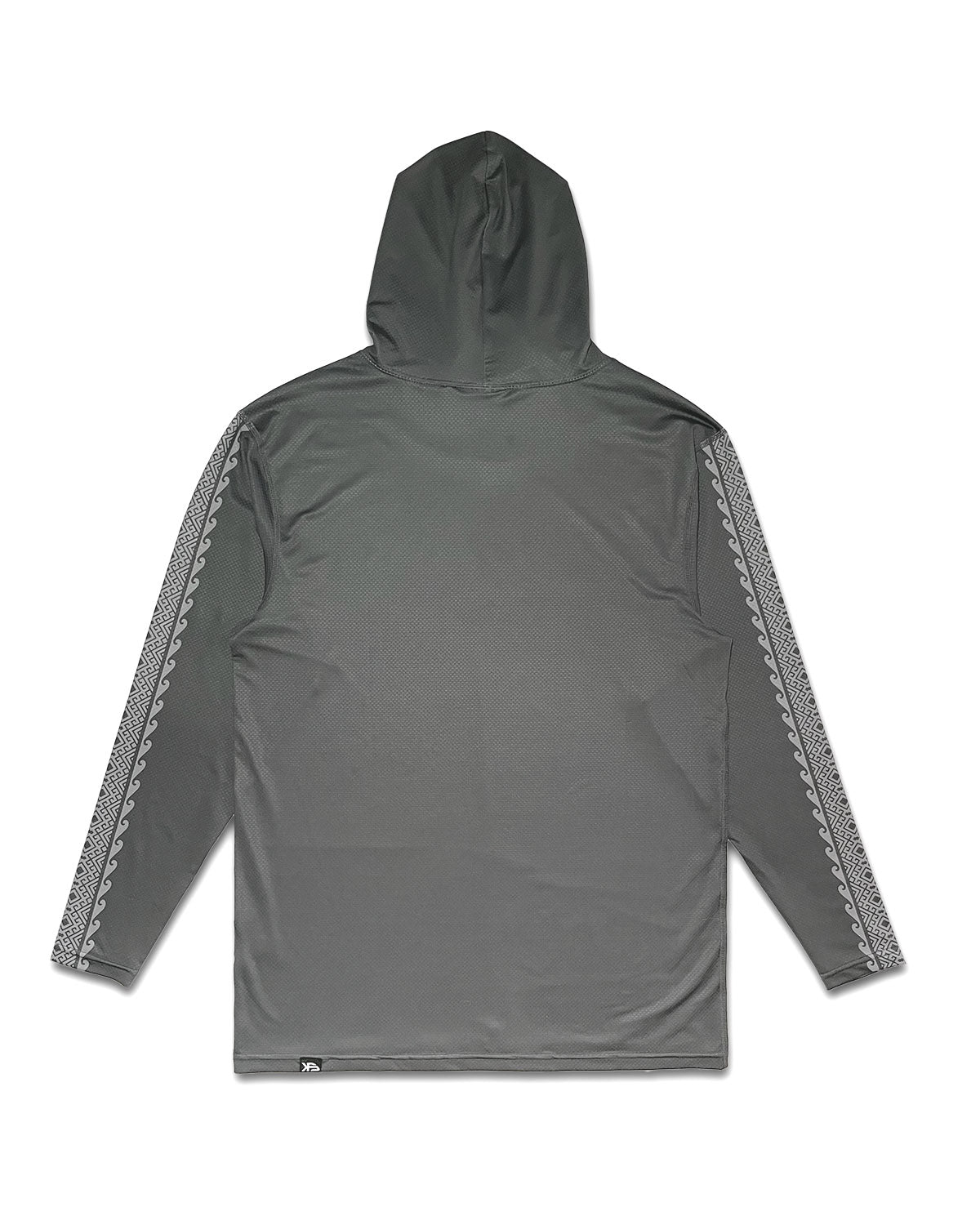 KS Tribe Hooded LS (Ash) - KS Boardriders Surf Shop