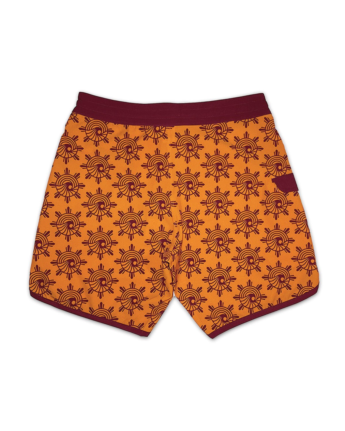 Marama X KS Nomad Mens Boardshorts (Orange) - KS Boardriders Surf Shop