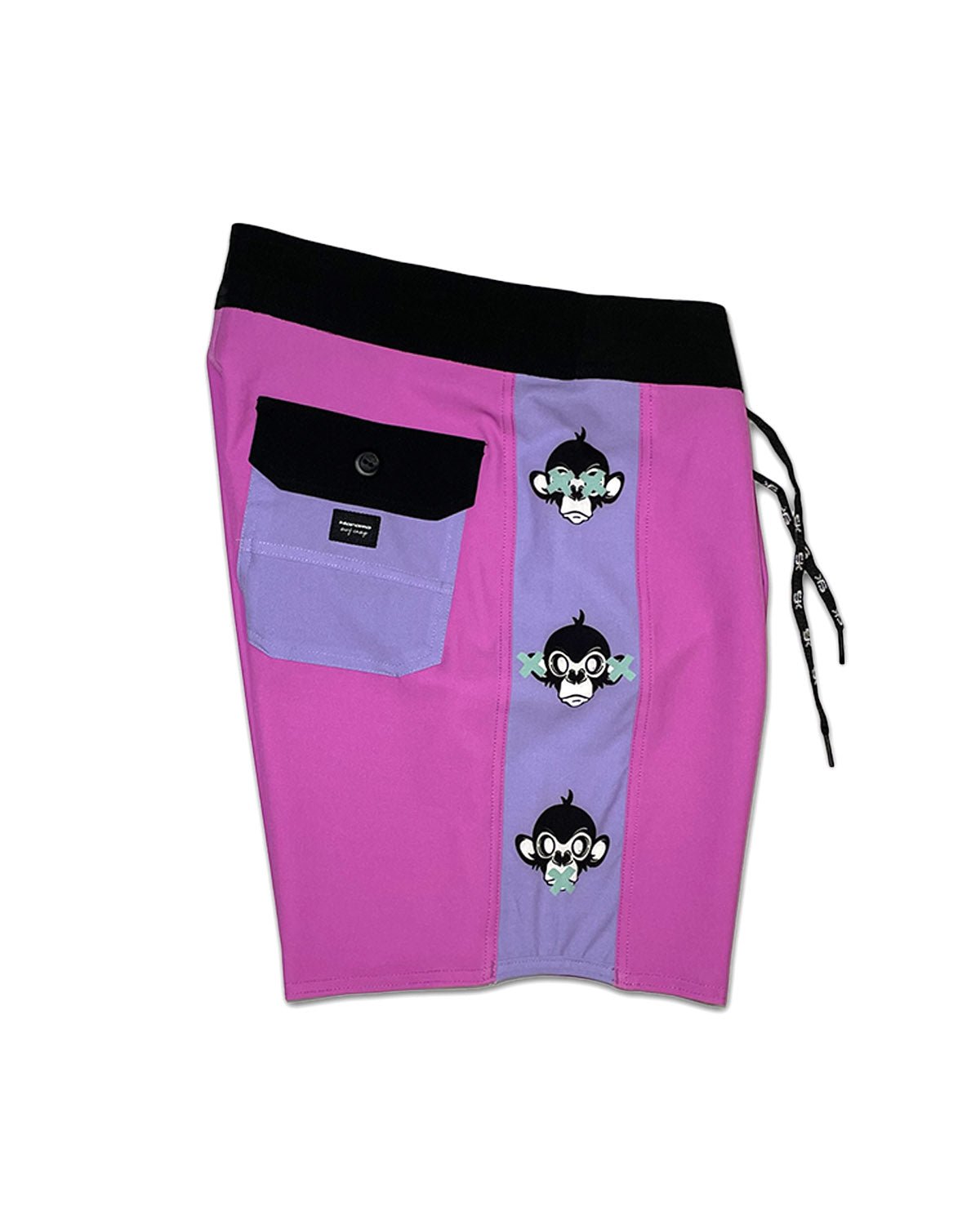 Marama X KS Tribe Mens Boardshorts (Pink) - KS Boardriders Surf Shop
