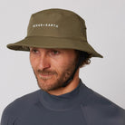 Ocean and Earth Men's Bingin Soft Peak Surf Hat (Olive) - KS Boardriders Surf Shop