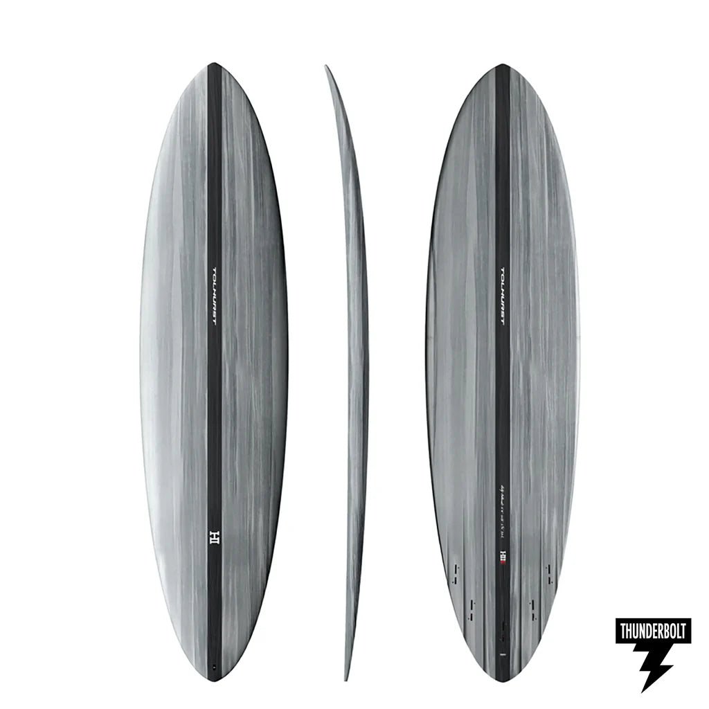 Thunderbolt Harley Ingleby Mid 6 (Gray/Carbon) - KS Boardriders Surf Shop