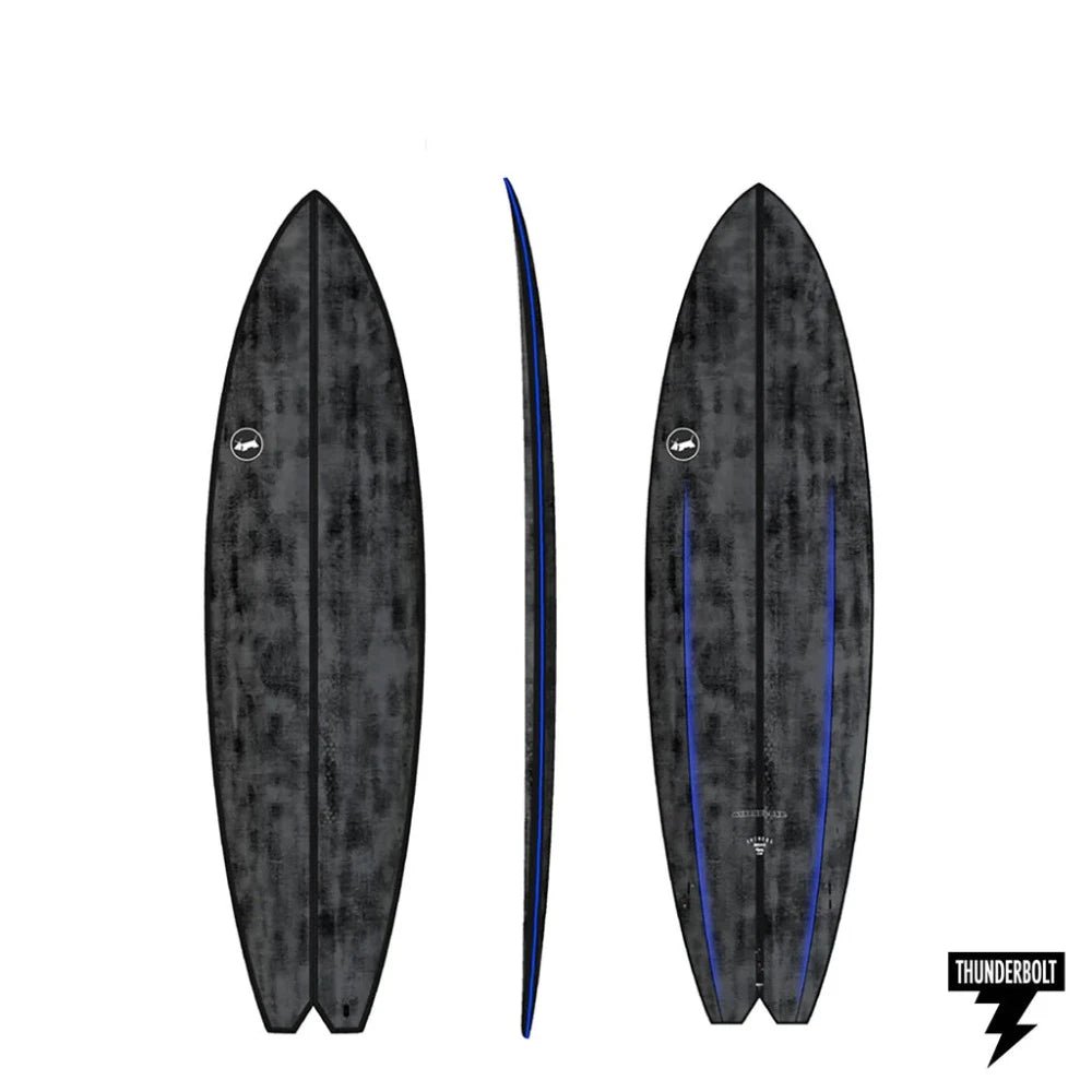 Thunderbolt Skindog Hydroplane (Blue Carbon) - KS Boardriders Surf Shop