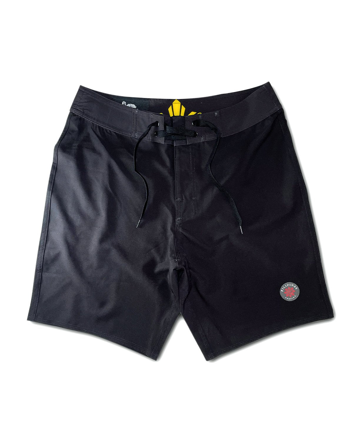 UPSA Pilipinas Surfing Range Leonardo Men's Board Shorts (Black) - KS Boardriders Surf Shop