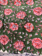Load image into Gallery viewer, Coral Sunset Sarongs (Green/Pink Rose) - KS Boardriders Surf Shop
