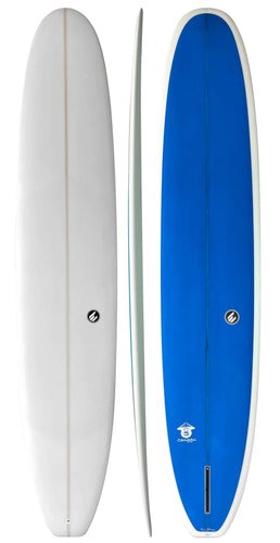 ECS 9'0 Canggu Log (White/Blue) - KS Boardriders Surf Shop