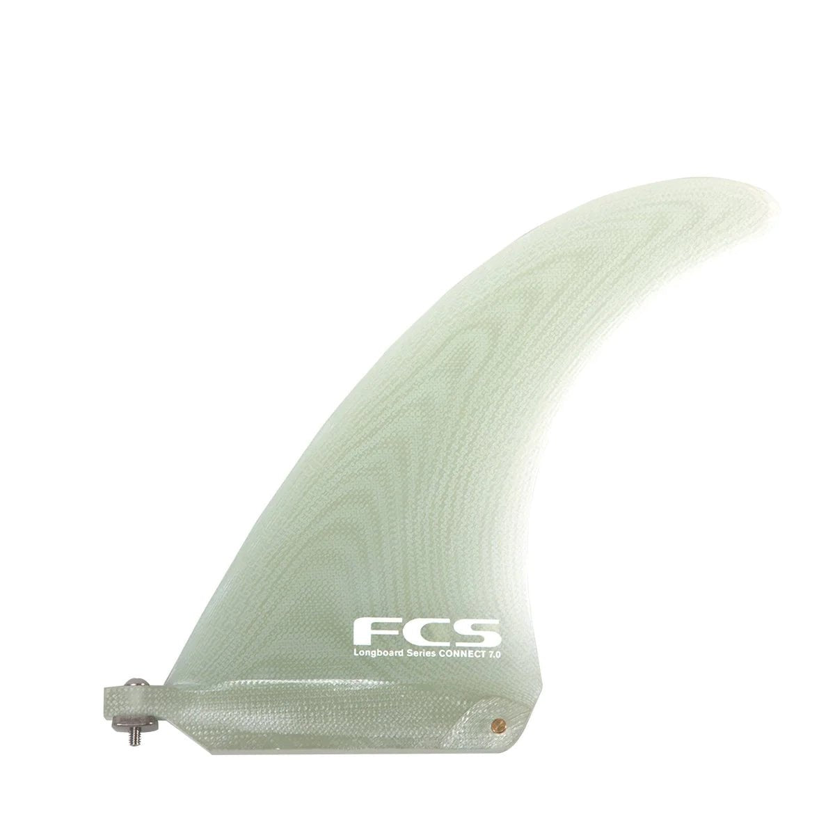 FCS 2 Connect PG 9.0 Longboard Fin (Clear) - KS Boardriders Surf Shop