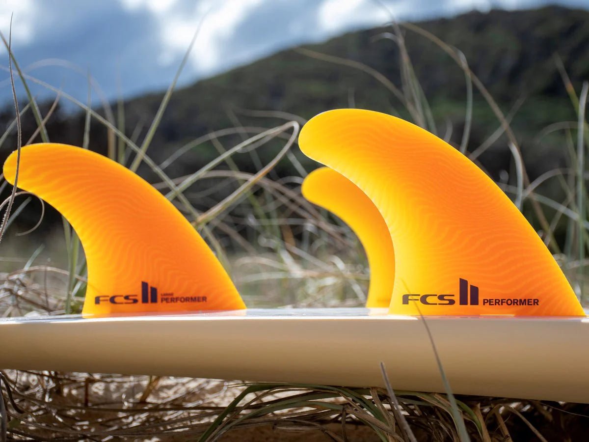 FCS II Performer Neo Glass Eco Tri Fins - KS Boardriders Surf Shop