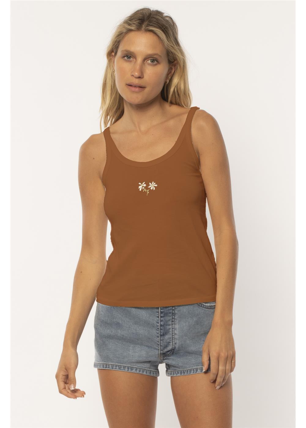 Floral Knit Tank - KS Boardriders Surf Shop