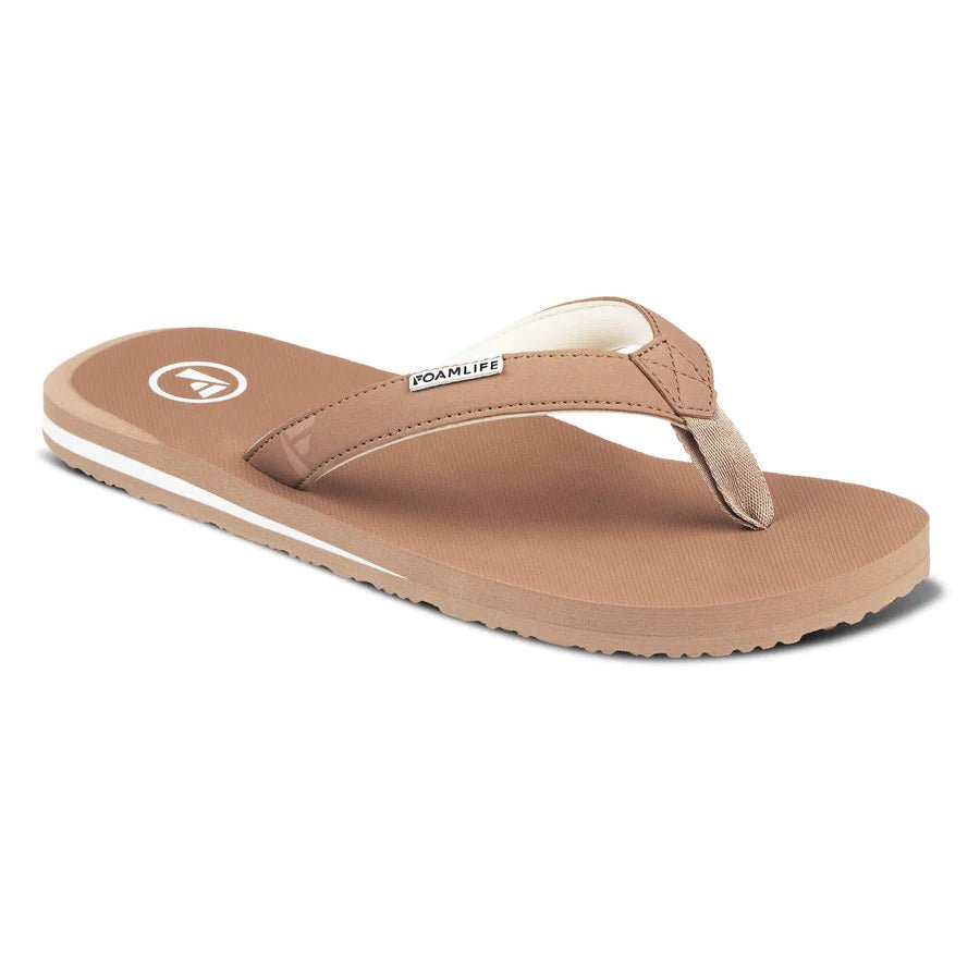 Foamlife Lixi Womens Flip Flops (Sand) - KS Boardriders Surf Shop