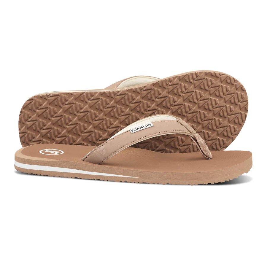 Foamlife Lixi Womens Flip Flops (Sand) - KS Boardriders Surf Shop