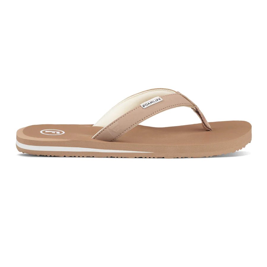 Foamlife Lixi Womens Flip Flops (Sand) - KS Boardriders Surf Shop