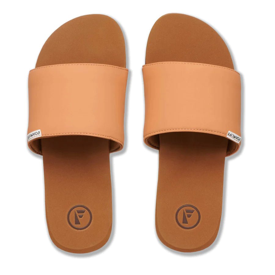 Foamlife Seales Slide W Slider (Brown) - KS Boardriders Surf Shop