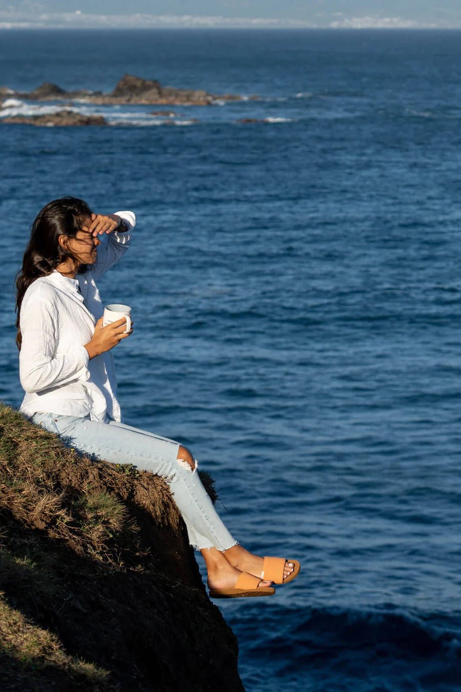 Foamlife Seales Slide W Slider (Brown) - KS Boardriders Surf Shop