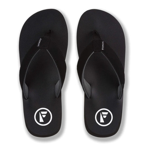 Foamlife Tarlan Mens Flip Flops (Black) - KS Boardriders Surf Shop