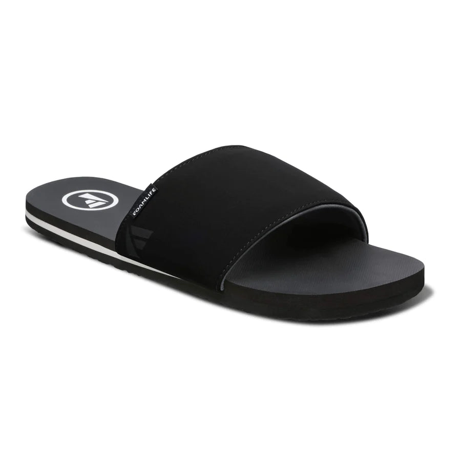 Foamlife Tarlan Mens Slide (Black) - KS Boardriders Surf Shop