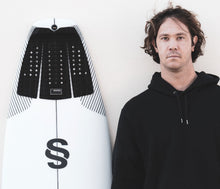 Load image into Gallery viewer, Futures F3P Jordy Smith Signature Traction Pad (Black) - KS Boardriders Surf Shop