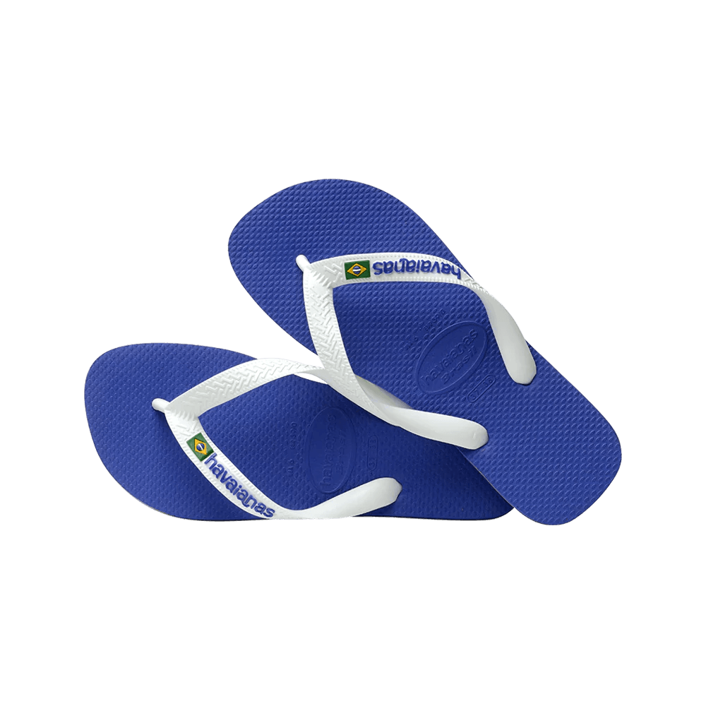 Havaianas Unisex Brasil Logo (Marine Blue) - KS Boardriders Surf Shop