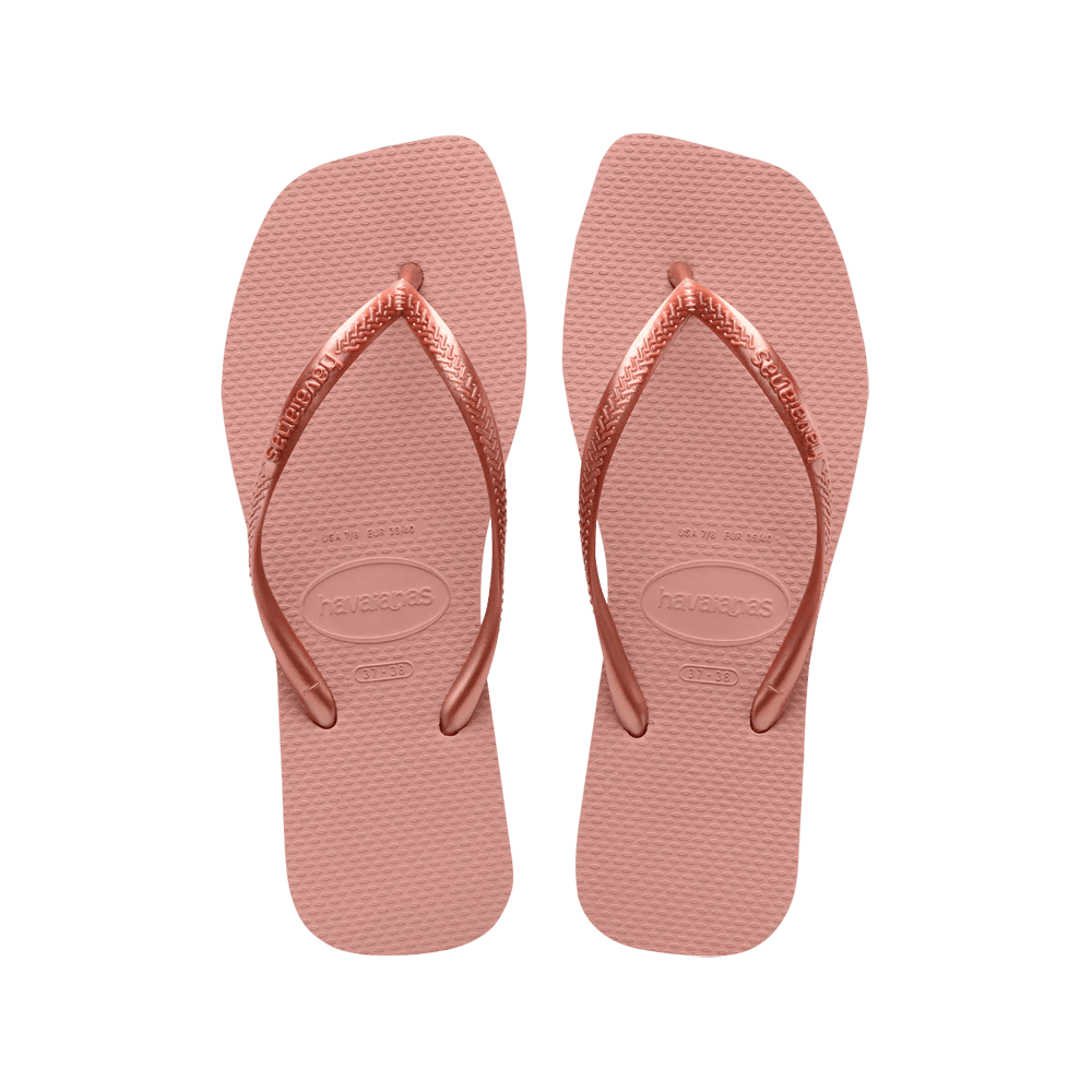 Havaianas Womens Slim Square (Crocus Rose) - KS Boardriders Surf Shop