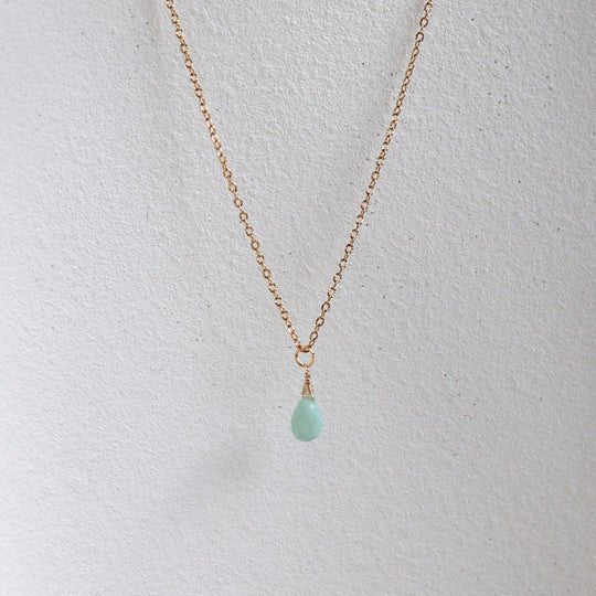 Isla PH Wisdom Of The Sea Larimar Stone Charm Necklace - KS Boardriders Surf Shop