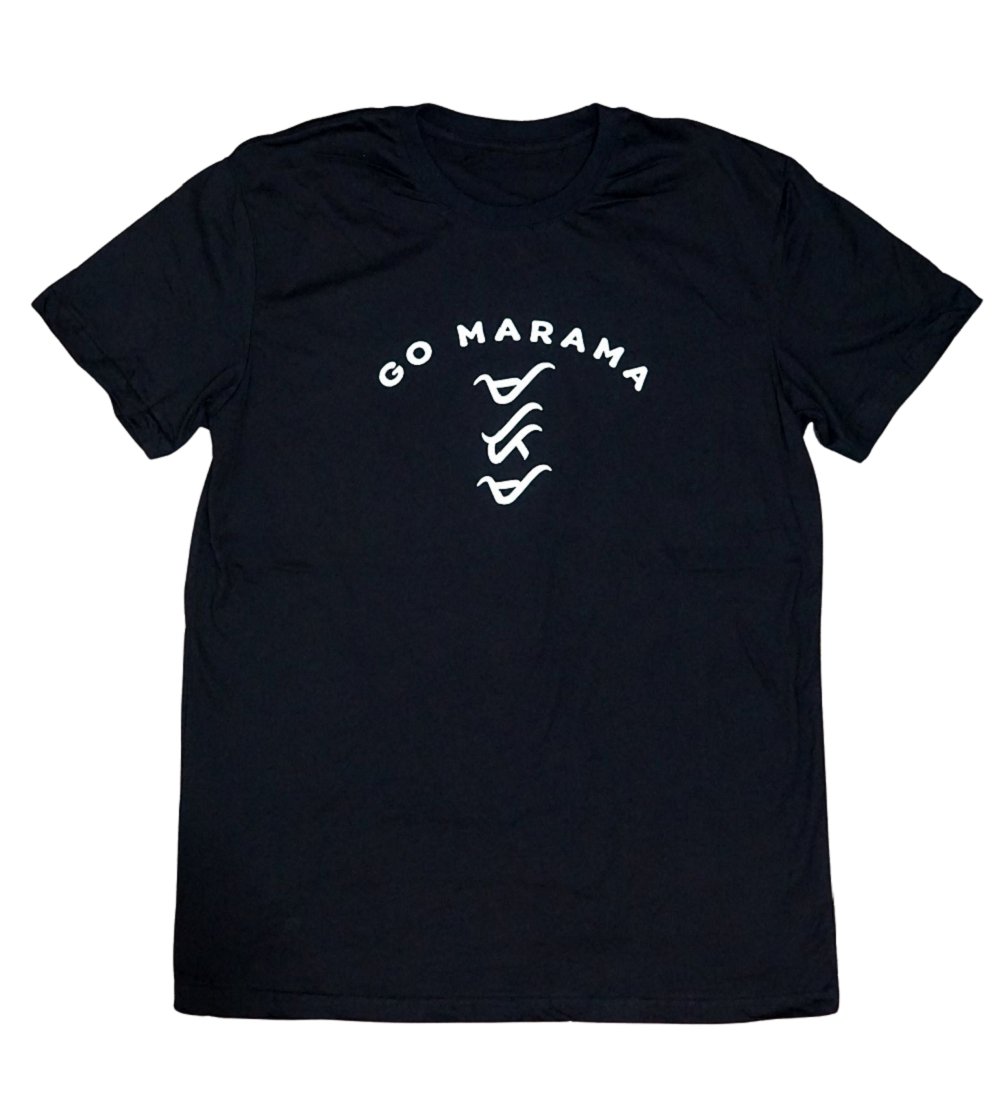 Marama X KS Go Marama Tee (Black) - KS Boardriders Surf Shop