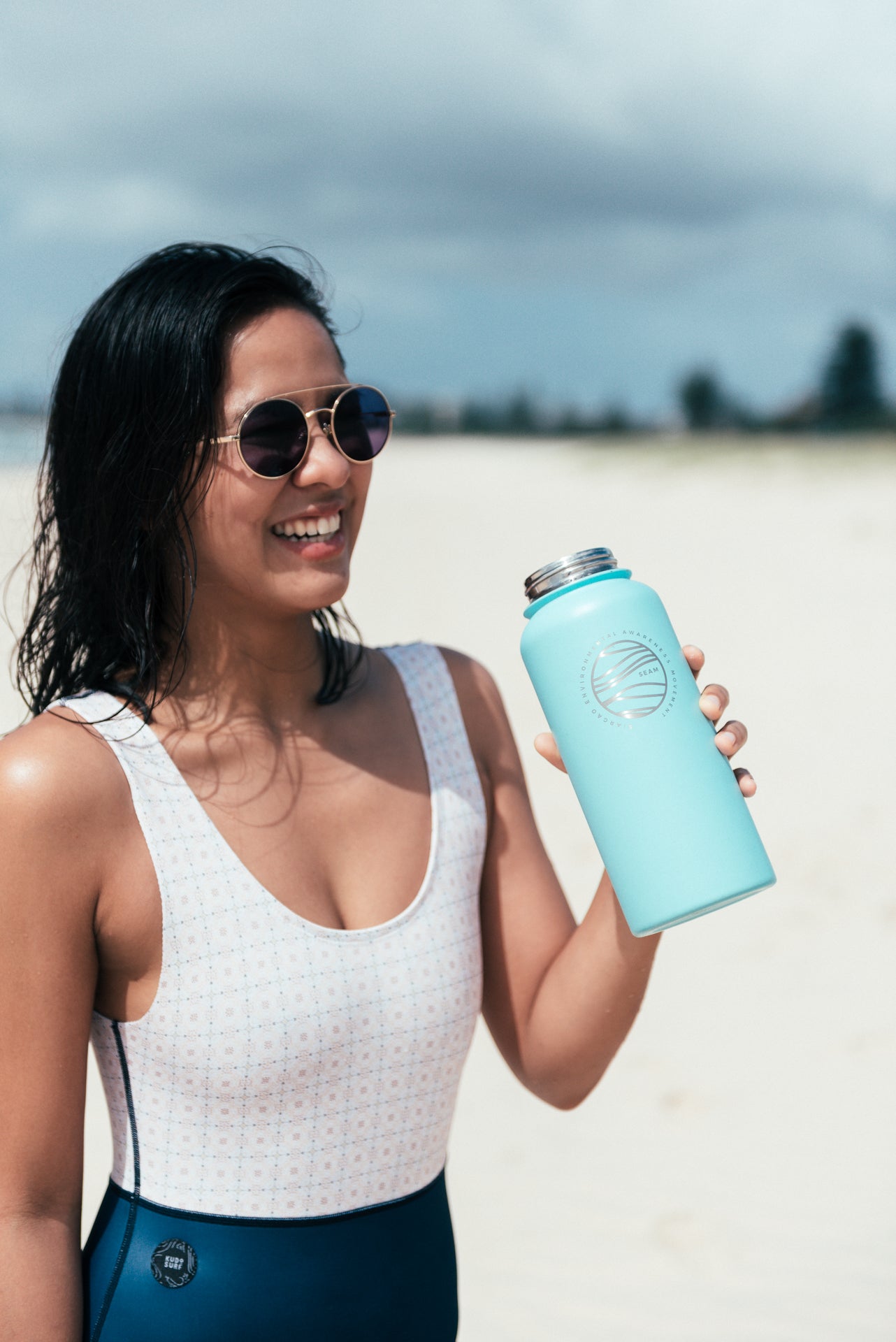 SEAM Tumbler Blue - KS Boardriders Surf Shop