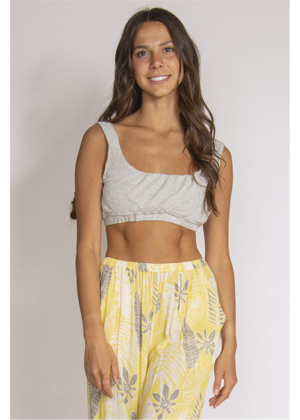 Sisstr Gigi Knit Tank (Light Agave) - KS Boardriders Surf Shop