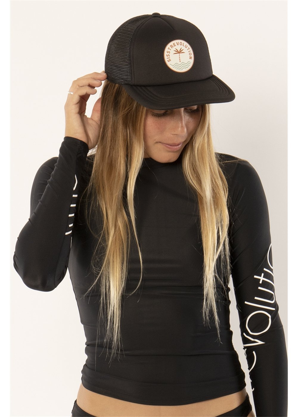 Sisstr Lost Horizons Trucker (Black) - KS Boardriders Surf Shop